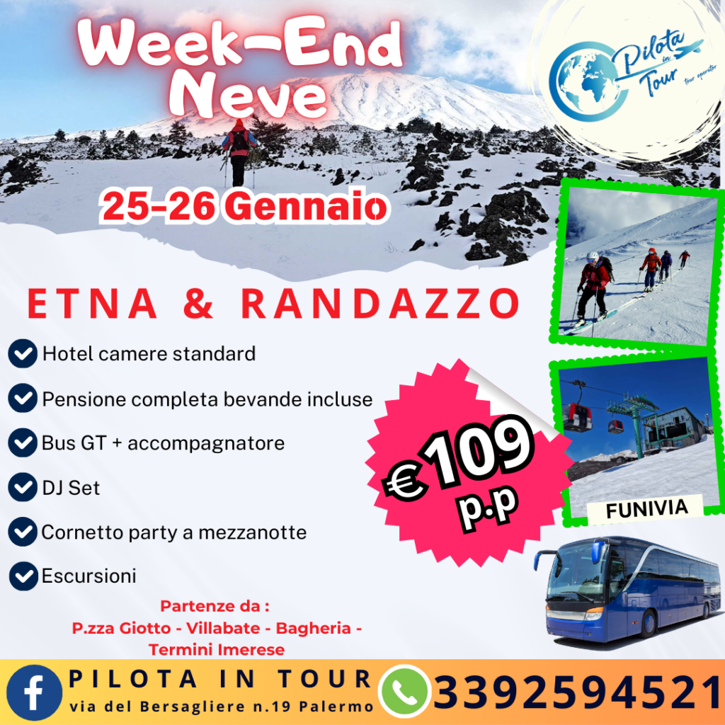 WEEKEND ETNA e RANDAZZO