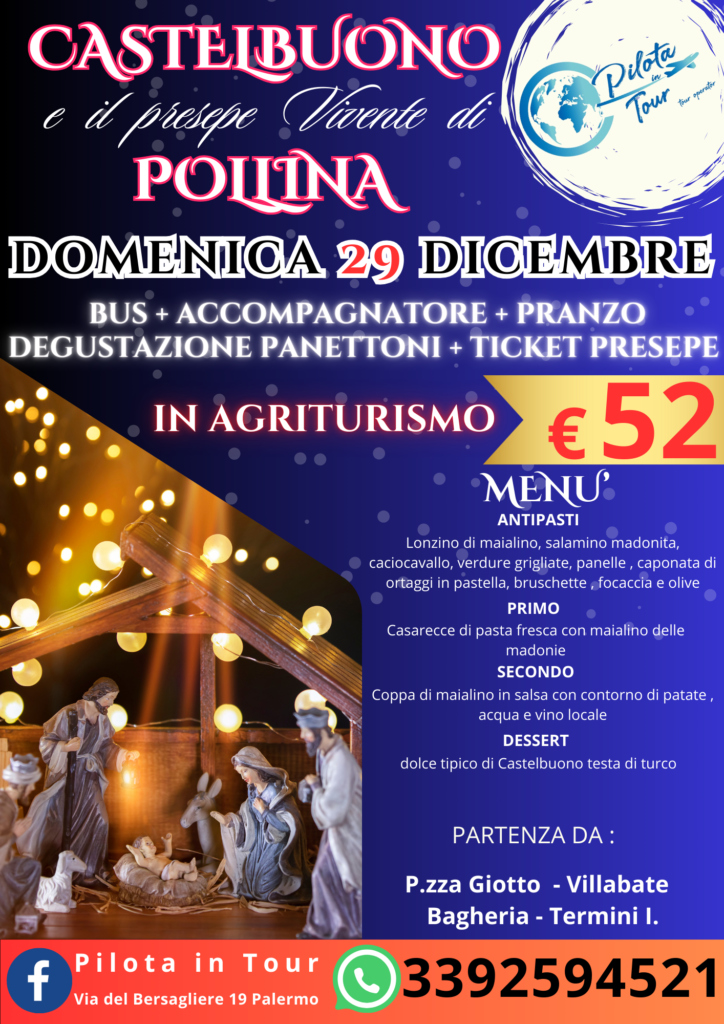 presepe di POLLINA