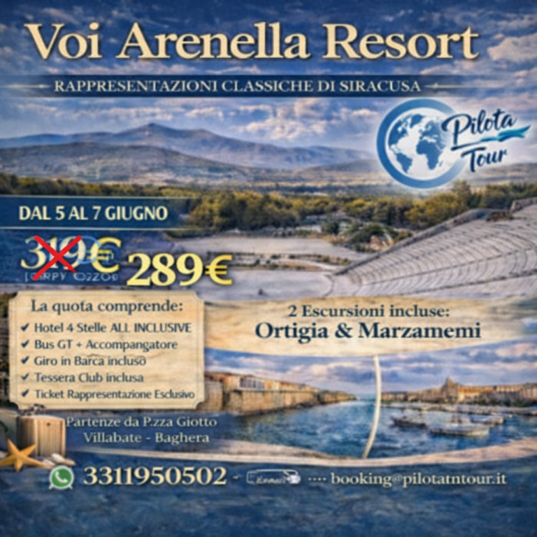Promozione viaggio a Siracusa giugno 2023 768x768 1