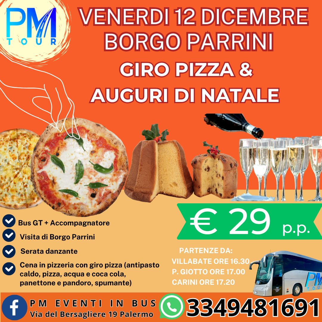 Arancione Giallo Vivace Fotografico Moderno Cibo Pizza Promozione Post Instagram 1