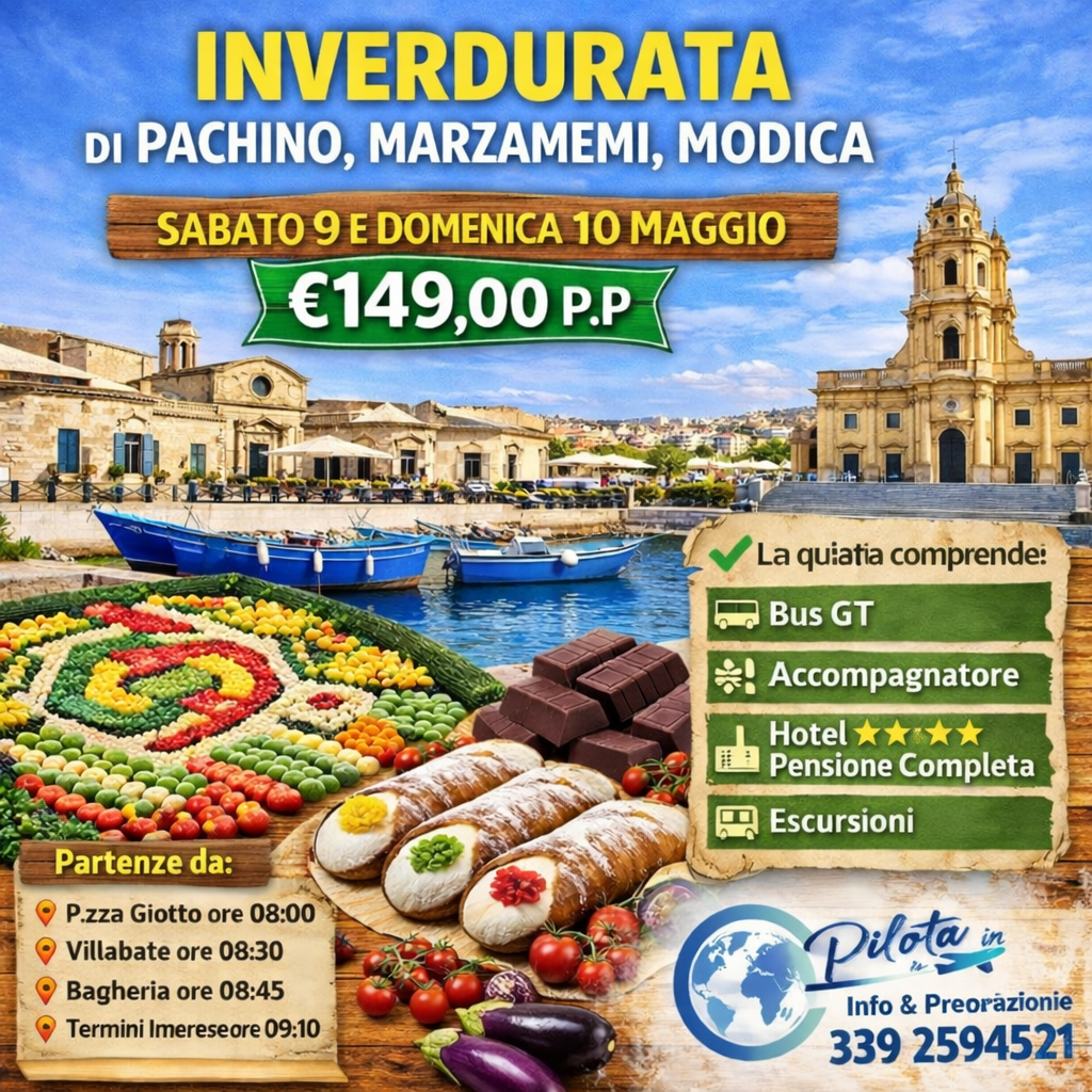 Escursione siciliana tra mare e sapori