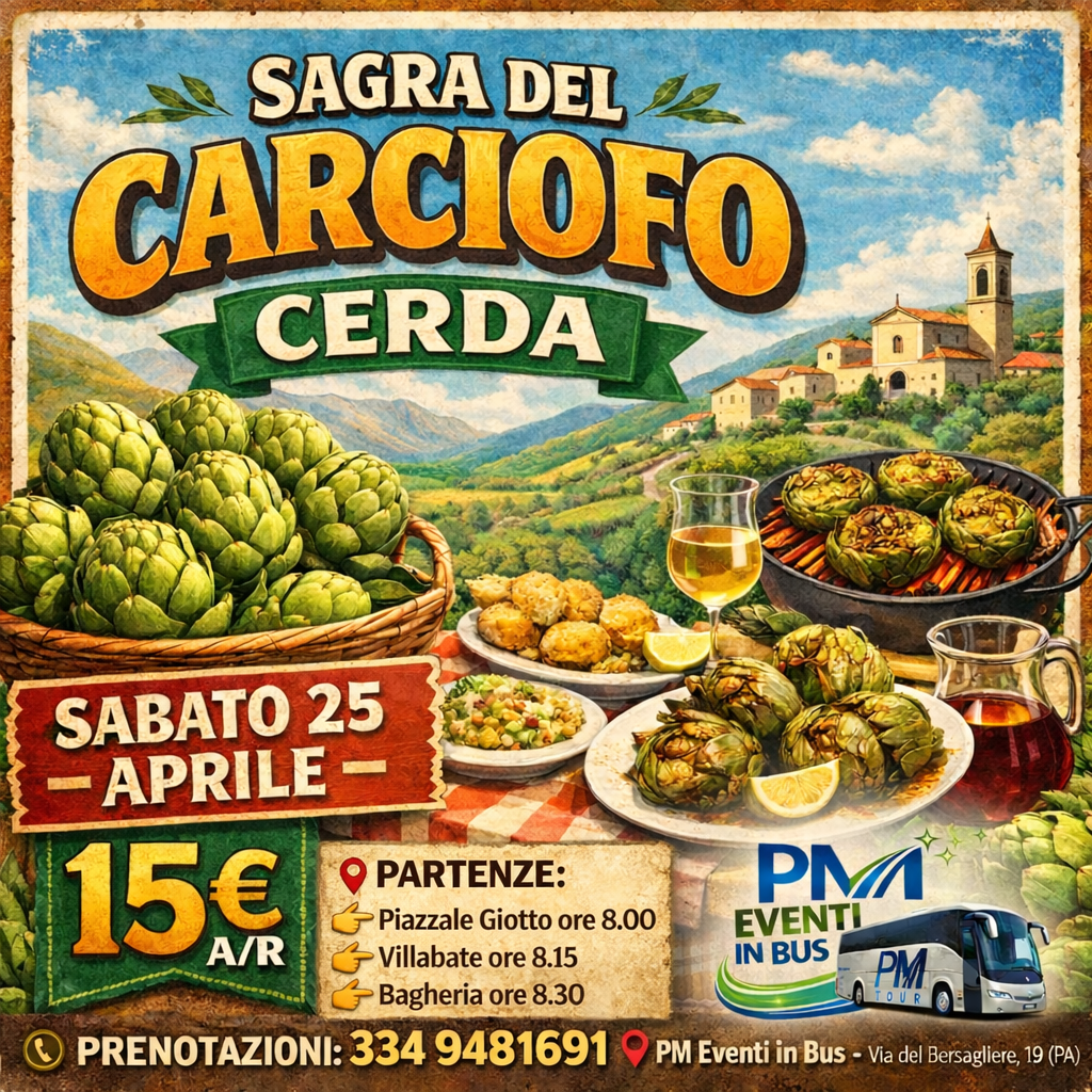 Sagra del Carciofo a Cerda 1