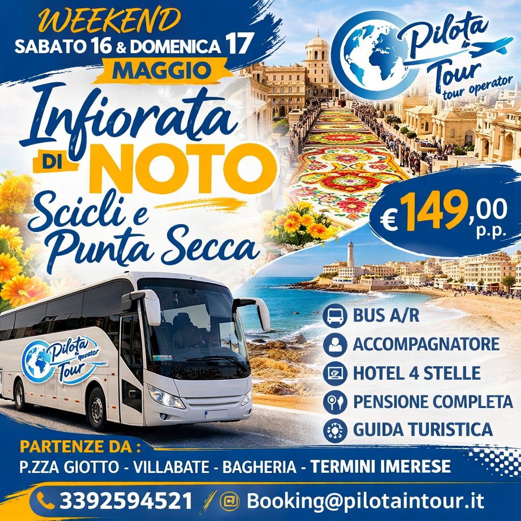 Weekend infiorata di Noto 2023 1