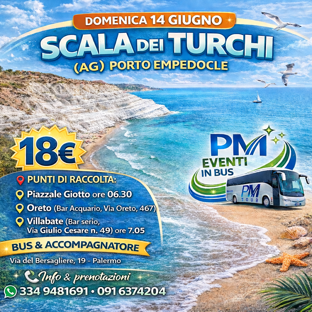 Viaggio a Scala dei Turchi 18E